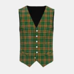 Dixon Clyde Tartan Waistcoat Front