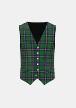 Dodd of Branford Tartan Waistcoat Front