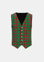 Donachie Tartan Waistcoat Front