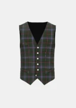 Dow Aerift Tartan Waistcoat Front
