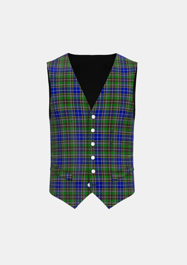 Dowling Tartan Waistcoat Front Dowling Tartan Waistcoat Front