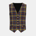 Dublin County Crest Range Tartan Waistcoat Front