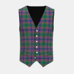 Dunans Rising Tartan Waistcoat Front