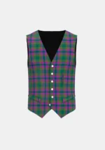 Dunans Rising Tartan Waistcoat Front