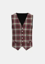 Dunkeld Tartan Waistcoat Front