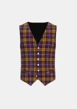 Dutch Tartan Waistcoat Front