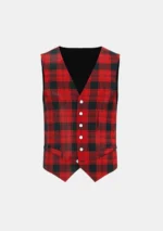 Ewing Tartan Waistcoat Front