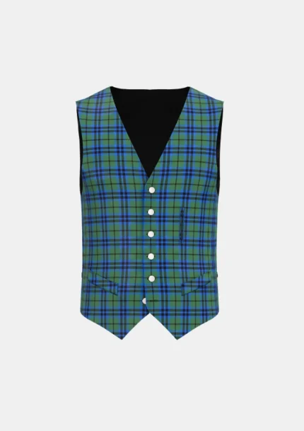 Falconer Tartan Waistcoat Front