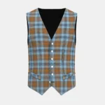 Falkirk Tartan Waistcoat Front