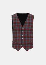 Faulkner Tartan Waistcoat Front