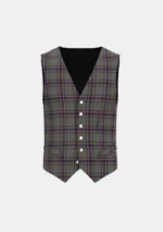 Fermanagh Tartan Waistcoat Front