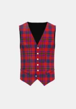 Fiddes Tartan Waistcoat Front