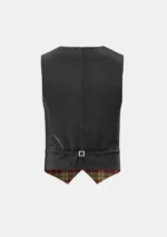 Fitzsimmons Red Tartan Waistcoat Back