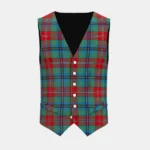 Ford & Etal Tartan Waistcoat Front