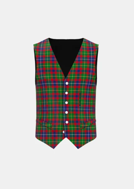 Forrester Tartan Waistcoat Front