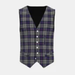 Fowler Tartan Waistcoat Front