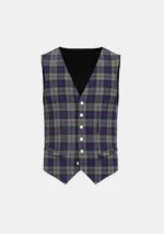 Fowler Tartan Waistcoat Front