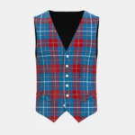 Frame Tartan Waistcoat Front