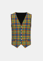 Franklin Tartan Waistcoat Front