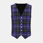 Fuller of Hopewell Tartan Waistcoat Front
