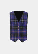 Fuller of Hopewell Tartan Waistcoat Front