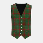 Fulton Tartan Waistcoat Front