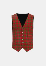Gaffney Tartan Waistcoat Front