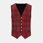 Galway County Tartan Waistcoat Front