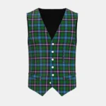 Gemmell Tartan Waistcoat Back