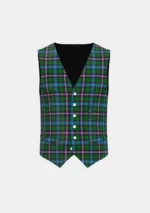 Gemmell Tartan Waistcoat Back