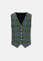 Glasgow City of Culture Tartan Waistcoat Front