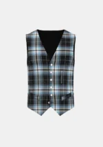 Glasgow Warriors Tartan Waistcoat Front