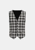 Gleneagles Tartan Waistcoat Front