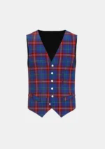 Glenn Tartan Waistcoat Front