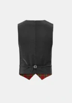 Glennie Tartan Waistcoat Back