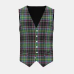 Gordonstoun Tartan Waistcoat Front