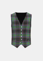 Gordonstoun Tartan Waistcoat Front