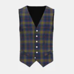Grampian Tartan Waistcoat Front