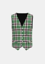 Hackett William Tartan Waistcoat Front
