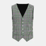 Halliday Tartan Waistcoat Front