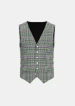Halliday Tartan Waistcoat Front