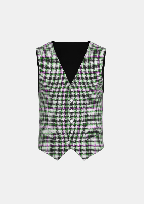 Halliday Tartan Waistcoat Front Halliday Tartan Waistcoat Front