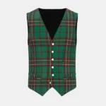 Hancock N Tartan Waistcoat Front