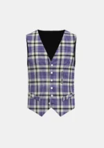 Hanna Tartan Waistcoat Front