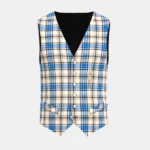 Hannay Tartan Waistcoat Front