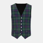 Hardie Tartan Waistcoat Front