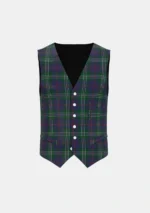Hardie Tartan Waistcoat Front