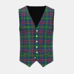 Hart of Scotland Tartan Waistcoat Front