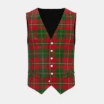 Hayes Tartan Waistcoat Front