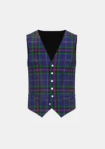 Heart of Scotland Tartan Waistcoat Front